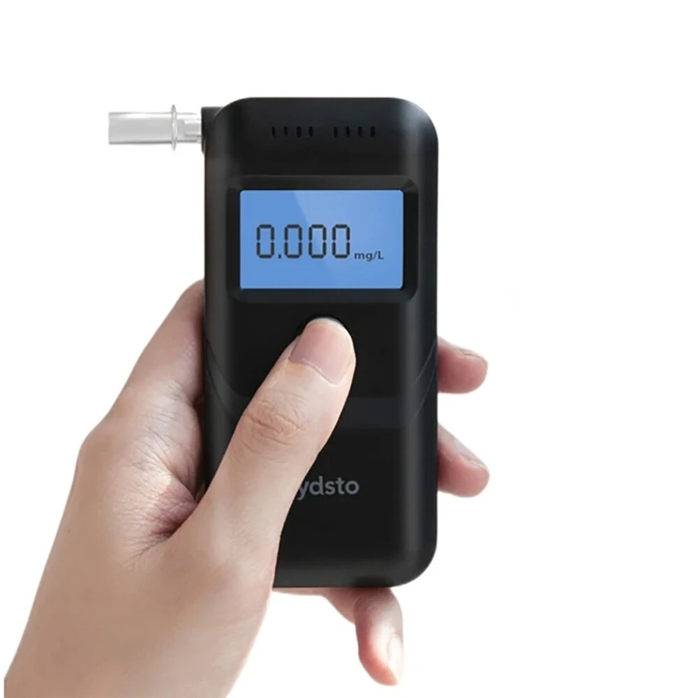 (image for) Lydsto Alcohol Tester Breathalyzer Drunk Driving Tester High Precision Detection Breathalyzer Device for Home Use with LCD Screen Display